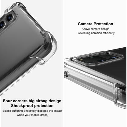 For Huawei Mate 50 Pro imak Shockproof Airbag TPU Phone Case(Transparent) - Huawei Cases by imak | Online Shopping UK | buy2fix