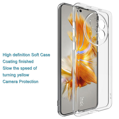For Huawei Mate 50 imak UX-10 Series Shockproof TPU Phone Case(Transparent) - Huawei Cases by imak | Online Shopping UK | buy2fix