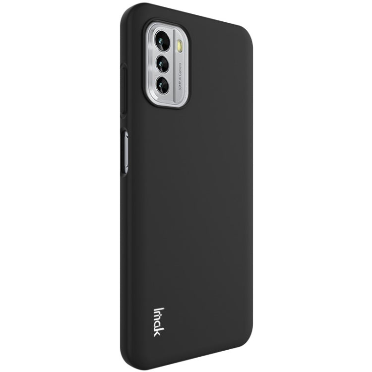 For Nokia G60 5G imak UC-3 Series Shockproof Frosted TPU Phone Case(Black) - Nokia Cases by imak | Online Shopping UK | buy2fix