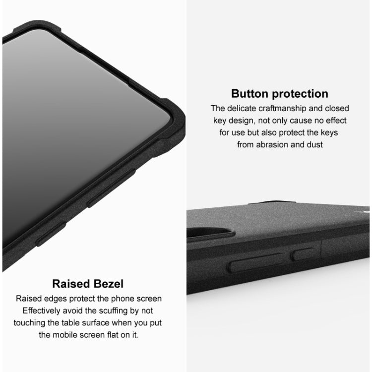 For Huawei Mate 50 Pro imak All-inclusive Shockproof Airbag TPU Case(Matte Grey) - Huawei Cases by imak | Online Shopping UK | buy2fix