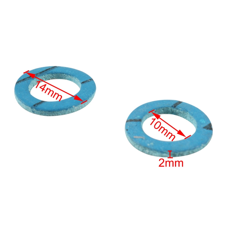 A7983-01 For Mercury 12 in 1 Marine Drain Screw Washers 12-19183-3 12-19183Q02 - Marine Accessories & Parts by buy2fix | Online Shopping UK | buy2fix