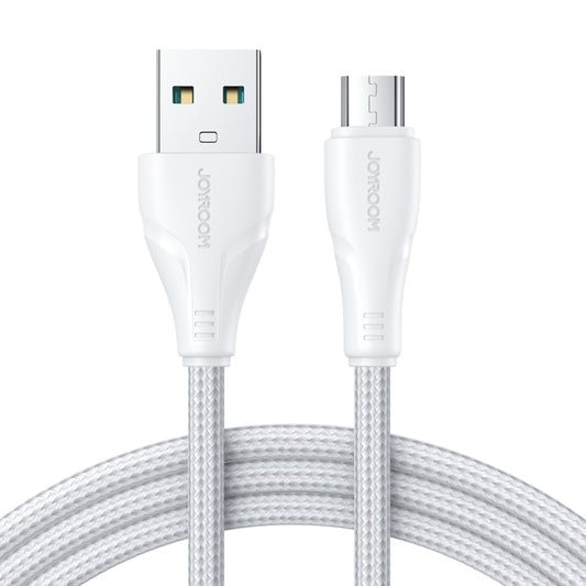 JOYROOM 2.4A USB to Micro USB Surpass Series Fast Charging Data Cable, Length:2m(White) - Micro USB Cable by JOYROOM | Online Shopping UK | buy2fix