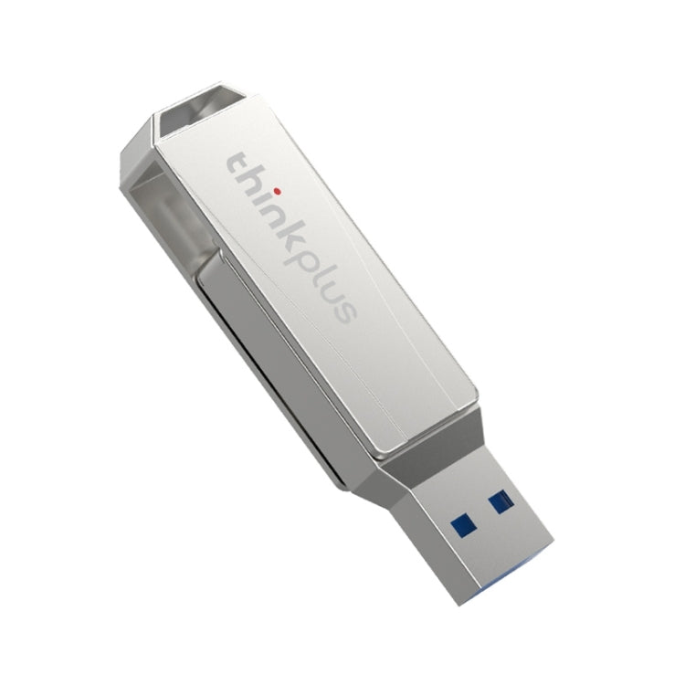 Lenovo Thinkplus MU252 USB 3.1 + USB-C / Type-C Flash Drive, Memory:128GB (Silver) - USB Flash Drives by Lenovo | Online Shopping UK | buy2fix
