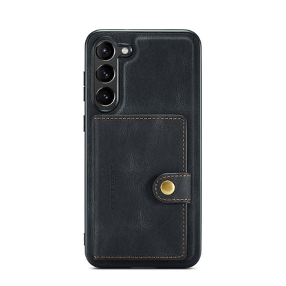 For Samsung Galaxy S23 5G JEEHOOD Retro Magnetic Detachable Wallet Phone Case(Black) - Galaxy S23 5G Cases by JEEHOOD | Online Shopping UK | buy2fix