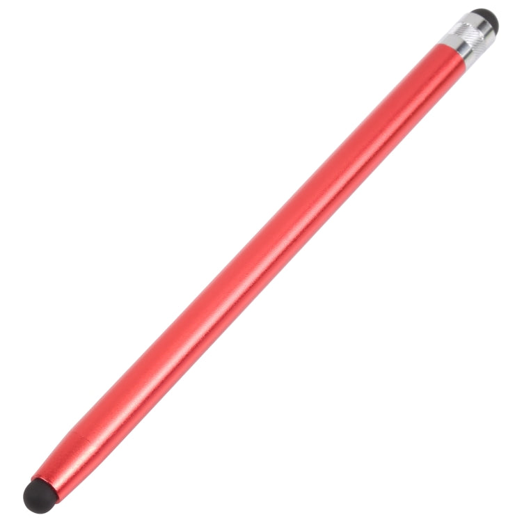 Universal Cloth Head + Silicone Head Stylus(Red) - Stylus Pen by buy2fix | Online Shopping UK | buy2fix