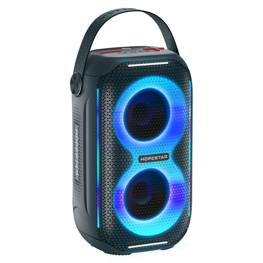 HOPESTAR Party200 mini Portable Tone Pulse RGB Light Bluetooth Speaker(Blue) - Waterproof Speaker by HOPESTAR | Online Shopping UK | buy2fix