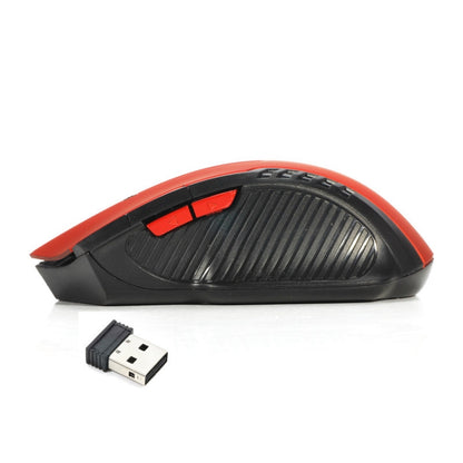 6-keys 2.4G 1600DPI Three-speed Adjustable Wireless Office Mouse(Blue) - Wireless Mice by buy2fix | Online Shopping UK | buy2fix