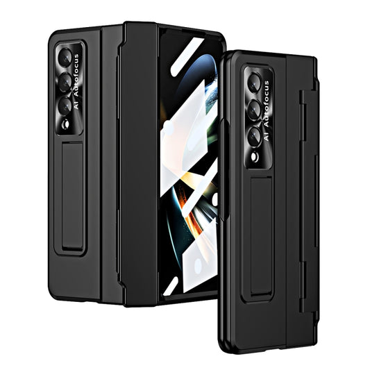 For Samsung Galaxy Z Fold3 5G Integrated Folding Phone Case with Hinge(Black) - Galaxy Phone Cases by buy2fix | Online Shopping UK | buy2fix