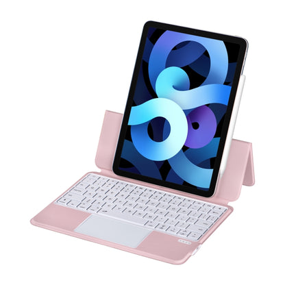 X3125-6D Integrated Thin Magnetic Bluetooth Keyboard Case with Backlight For iPad Air 2022 / Air 2020 10.9 / Pro 11 2018 / 2020 / 2021 / 2022(Pink) - Universal by buy2fix | Online Shopping UK | buy2fix