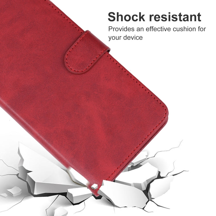 For Realme C65 Leather Phone Case(Red) - Realme Cases by buy2fix | Online Shopping UK | buy2fix