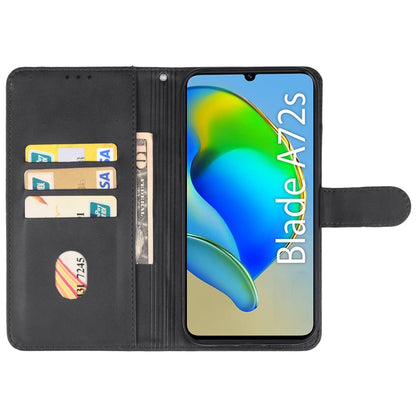 For ZTE Blade A72s Leather Phone Case(Black) - ZTE Cases by buy2fix | Online Shopping UK | buy2fix