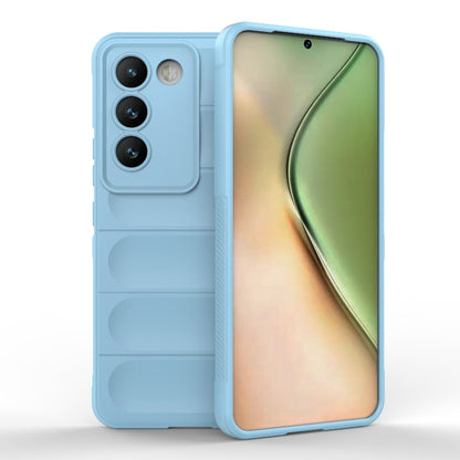 For vivo Y200E 5G Global / Y100 5G IDN Magic Shield TPU + Flannel Phone Case(Light Blue) - vivo Cases by buy2fix | Online Shopping UK | buy2fix