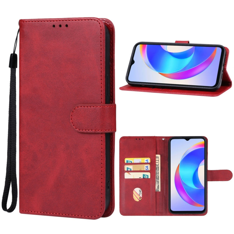 For Honor X6a Leather Phone Case(Red) - Honor Cases by buy2fix | Online Shopping UK | buy2fix