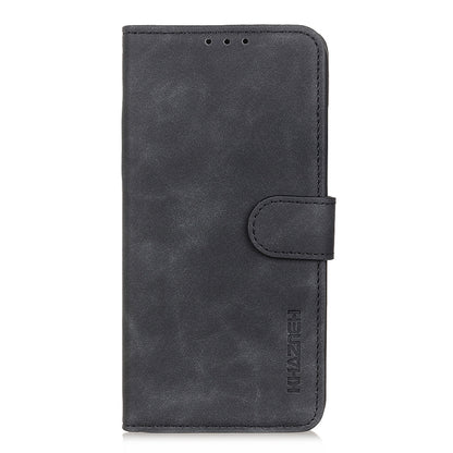 For Xiaomi Redmi Note 13 Pro 4G/Poco M6 Pro 4G KHAZNEH Retro Texture Flip Leather Phone Case(Black) - Note 13 Pro Cases by buy2fix | Online Shopping UK | buy2fix