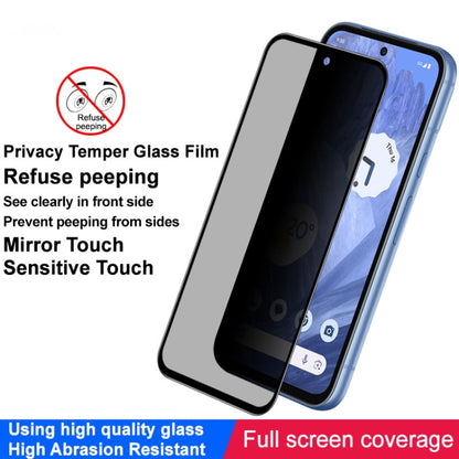 For Google Pixel 8a imak HD Full Screen Anti-spy Tempered Glass Protective Film - Google Tempered Glass by imak | Online Shopping UK | buy2fix