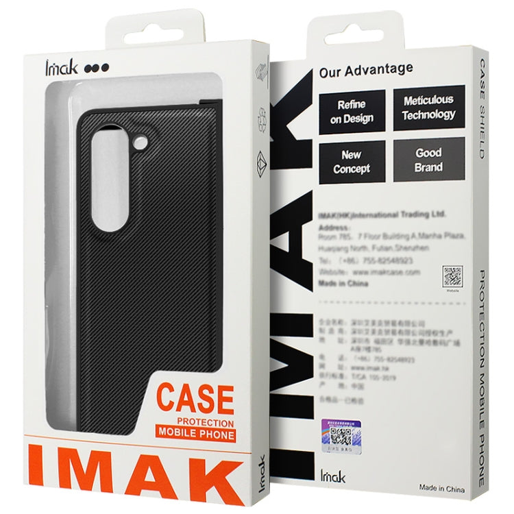 For Huawei Pocket 2 imak Ruiyi Series Carbon Fiber PU + PC Phone Case - Huawei Cases by imak | Online Shopping UK | buy2fix