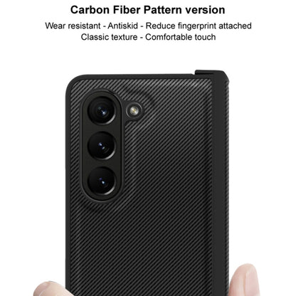 For Samsung Galaxy Z Fold5 imak Ruiyi Series Carbon Fiber PU + PC Phone Case - Galaxy Z Fold5 Cases by imak | Online Shopping UK | buy2fix