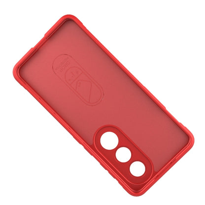 For OnePlus Ace 3V Magic Shield TPU + Flannel Phone Case(Red) - OnePlus Cases by buy2fix | Online Shopping UK | buy2fix