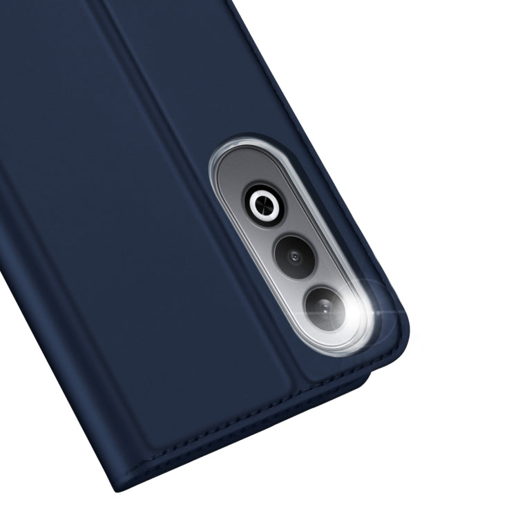 For OnePlus Nord CE4 / OPPO K12 DUX DUCIS Skin Pro Series Horizontal Flip Phone Leather Case(Blue) - OnePlus Cases by DUX DUCIS | Online Shopping UK | buy2fix