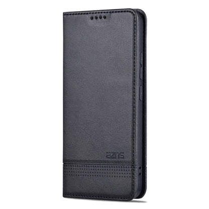 For Xiaomi 14 AZNS Magnetic Calf Texture Flip Leather Phone Case(Black) - 14 Cases by AZNS | Online Shopping UK | buy2fix