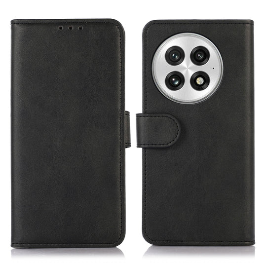 For OnePlus 13 Cow Texture Leather Phone Case(Black) - OnePlus Cases by buy2fix | Online Shopping UK | buy2fix