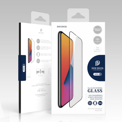 For OPPO Reno12 F 4G / 5G 10pcs DUX DUCIS 0.33mm 9H Medium Alumina Tempered Glass Film - Reno12 F Tempered Glass by DUX DUCIS | Online Shopping UK | buy2fix