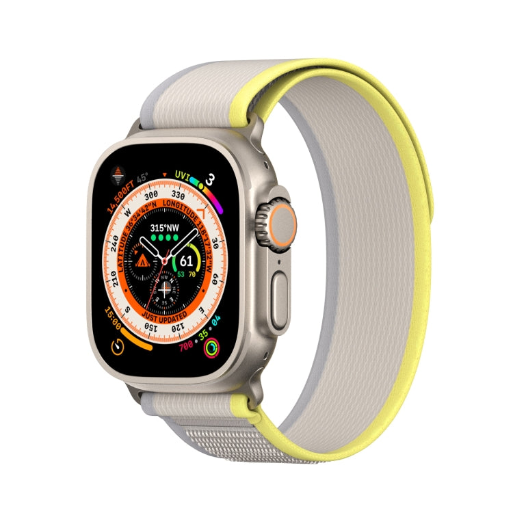 For Apple Watch 2 42mm DUX DUCIS YJ Series Nylon Watch Band(Yellow) - Watch Bands by DUX DUCIS | Online Shopping UK | buy2fix