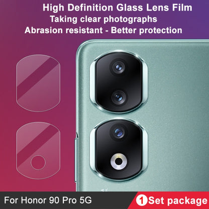 For Honor 90 Pro 5G IMAK Rear Camera Glass Lens Film, 1 Set Package - Other by imak | Online Shopping UK | buy2fix