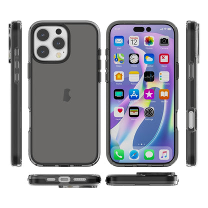 For iPhone 16 Pro Shockproof Terminator Transparent Phone Case(Grey) - iPhone 16 Pro Cases by buy2fix | Online Shopping UK | buy2fix