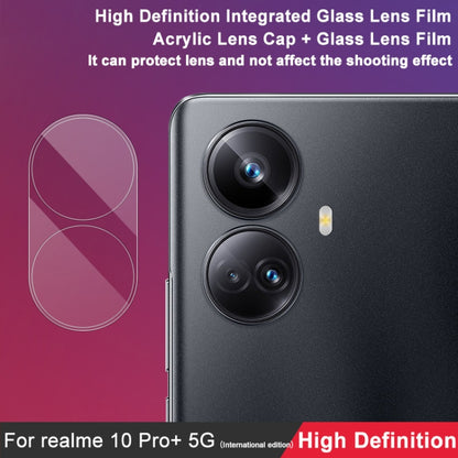 For Realme 10 Pro+ 5G Global imak High Definition Integrated Glass Lens Film - Realme Tempered Glass by imak | Online Shopping UK | buy2fix