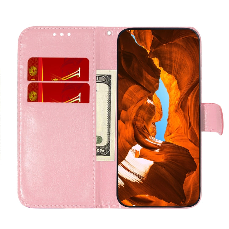 For iPhone SE 2024 Colorful Magnetic Buckle Leather Phone Case(Pink) - More iPhone Cases by buy2fix | Online Shopping UK | buy2fix