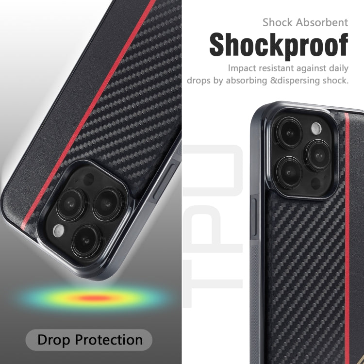 For Xiaomi Mi Mix Fold 2 LC.IMEEKE 3 in 1 Carbon Fiber Texture Shockproof Phone Case(Black) - Xiaomi Cases by LC.IMEEKE | Online Shopping UK | buy2fix