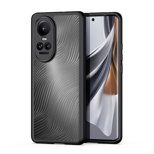 For OPPO Reno10 / Reno10 Pro Global DUX DUCIS Aimo Series Frosted Feel Phone Case(Black) - OPPO Cases by DUX DUCIS | Online Shopping UK | buy2fix