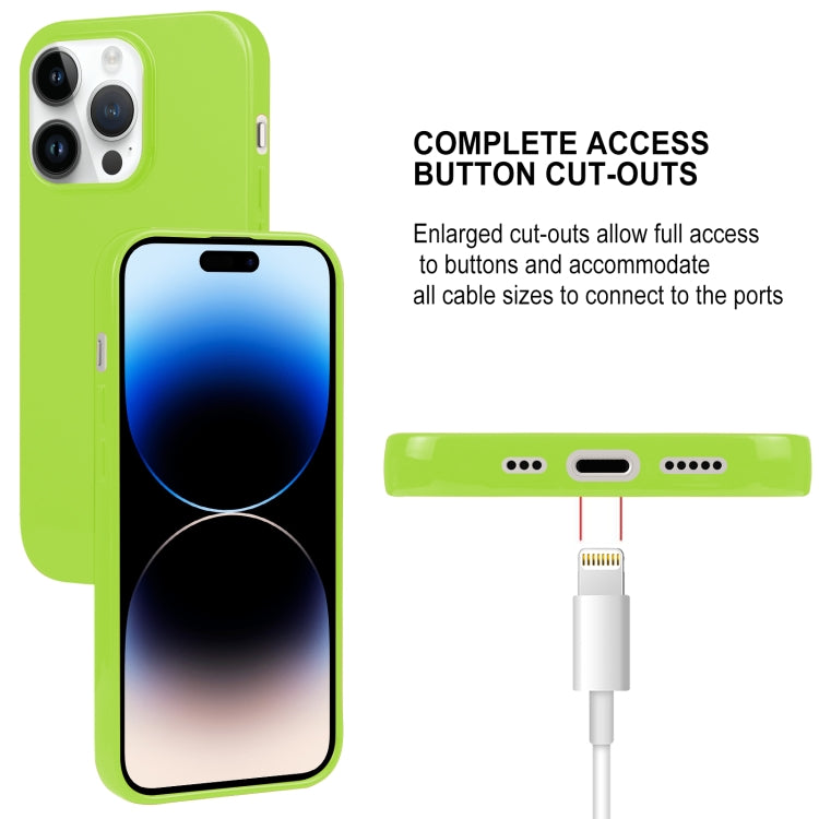 For iPhone 15 Pro Max GOOSPERY PEARL JELLY Shockproof TPU Phone Case(Grass Green) - iPhone 15 Pro Max Cases by GOOSPERY | Online Shopping UK | buy2fix