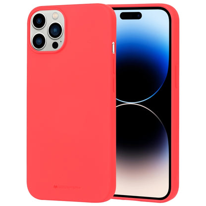 For iPhone 15 Pro Max GOOSPERY SOFT FEELING Liquid TPU Soft Phone Case(Red) - iPhone 15 Pro Max Cases by GOOSPERY | Online Shopping UK | buy2fix