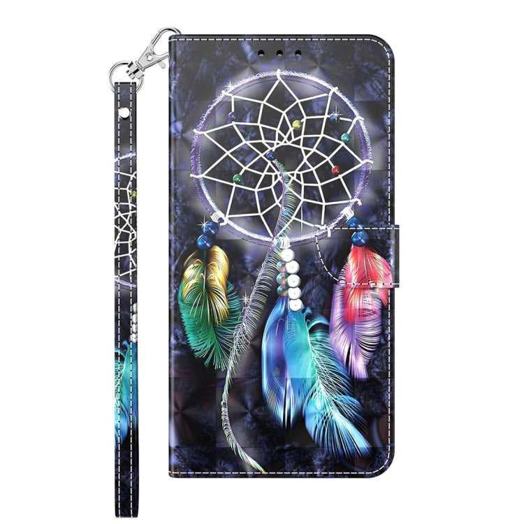 For Samsung Galaxy A35 5G 3D Painted Leather Phone Case(Colorful Dreamcatcher) - Galaxy Phone Cases by buy2fix | Online Shopping UK | buy2fix