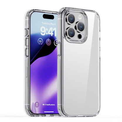 For iPhone 15 Pro Max iPAKY Hanguang Series Transparent TPU+PC Phone Case(Transparent) - iPhone 15 Pro Max Cases by iPAKY | Online Shopping UK | buy2fix