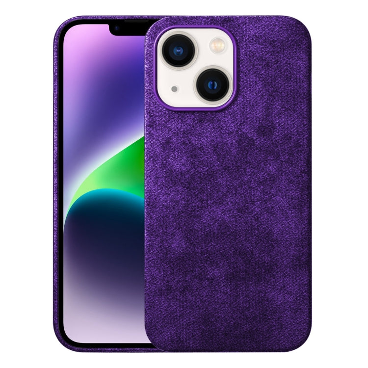 For iPhone 14 Plus Turn Fur Magsafe Magnetic Phone Case(Dark Purple) - iPhone 14 Plus Cases by buy2fix | Online Shopping UK | buy2fix