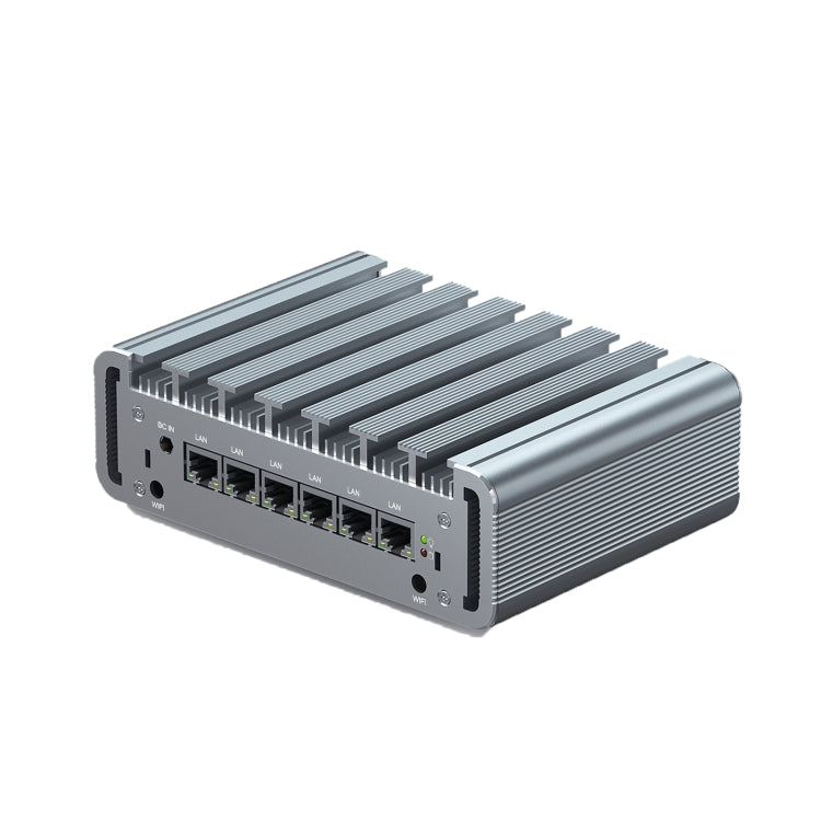 HYSTOU PO9B-J4125-6L Embedded Intel Celeron J4125 Processor Six Network Ports Mini Host, Specification:24GB+512GB+1TB - Windows Mini PCs by HYSTOU | Online Shopping UK | buy2fix