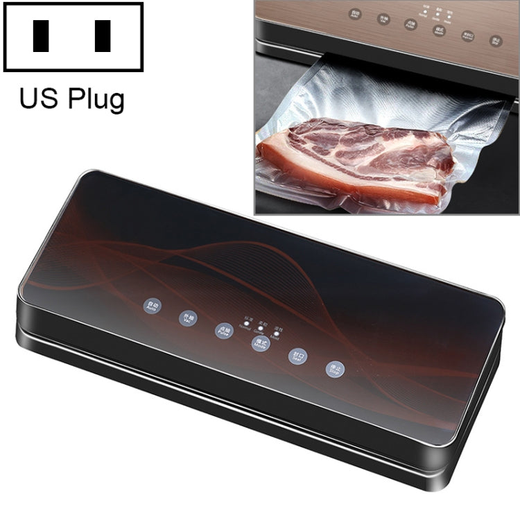 Automatic Vacuum Sealer Household Food Preservation Packaging Machine, Plug Specification:US Plug(Black Red) - Preservation Supplies by buy2fix | Online Shopping UK | buy2fix