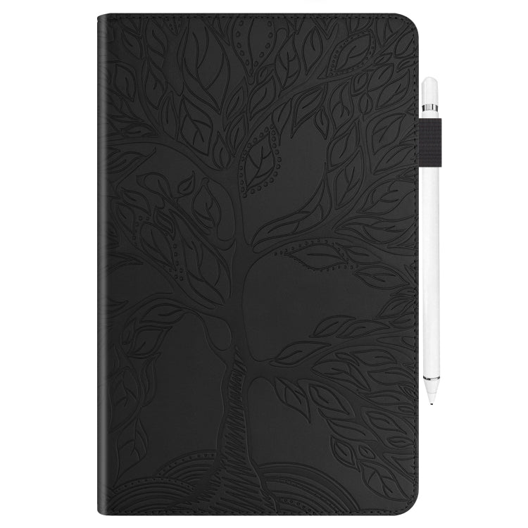 For Xiaomi Redmi Pad Pro 12.1 Tree Life Series Embossed Leather Tablet Case(Black) - More Tablet Cases by buy2fix | Online Shopping UK | buy2fix