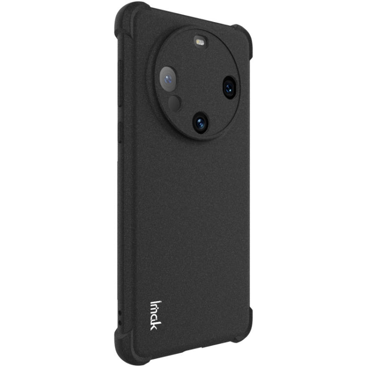 For Huawei Mate 60 imak Shockproof Airbag TPU Phone Case(Matte Black) - Huawei Cases by imak | Online Shopping UK | buy2fix