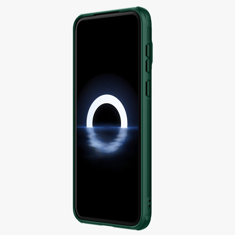 For Huawei Pura 70 Pro/70 Pro+ NILLKIN Black Mirror Prop CD Texture Mirror Phone Case(Green) - Huawei Cases by NILLKIN | Online Shopping UK | buy2fix