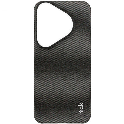 For Huawei Pura 70 Pro / 70 Pro+ imak Ruiyi Series Cloth Texture PU + PC Phone Case(Black) - Huawei Cases by imak | Online Shopping UK | buy2fix