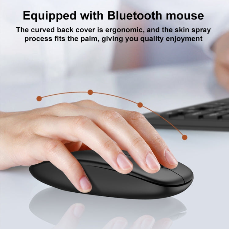 For Honor Magic V2 GKK Bluetooth Keyboard + Folding Holder + Capacitive Pen + Bluetooth Mouse(Grey) - Others Keyboard by GKK | Online Shopping UK | buy2fix