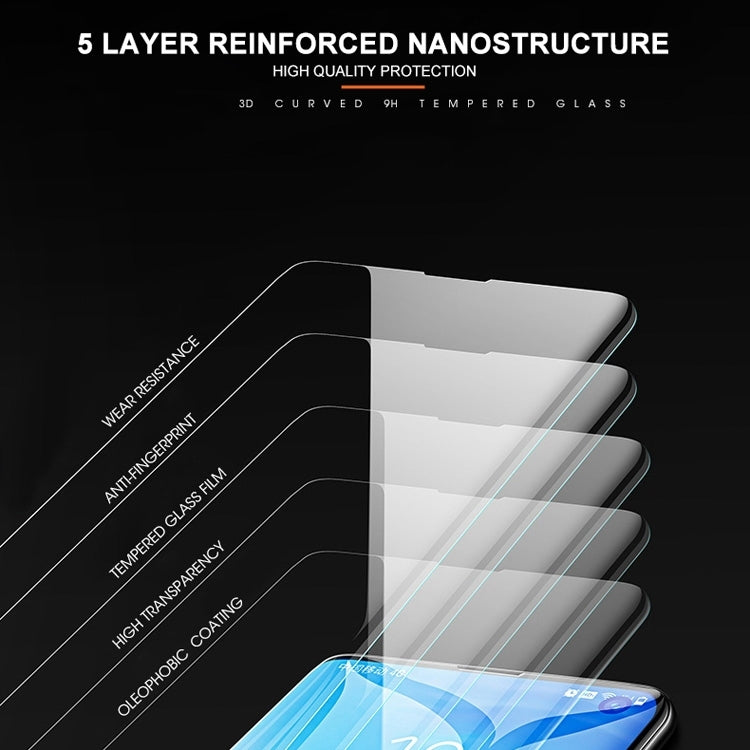 For vivo iQOO 12 Pro UV Liquid Curved Full Glue Film - iQOO 12 Pro Tempered Glass by buy2fix | Online Shopping UK | buy2fix