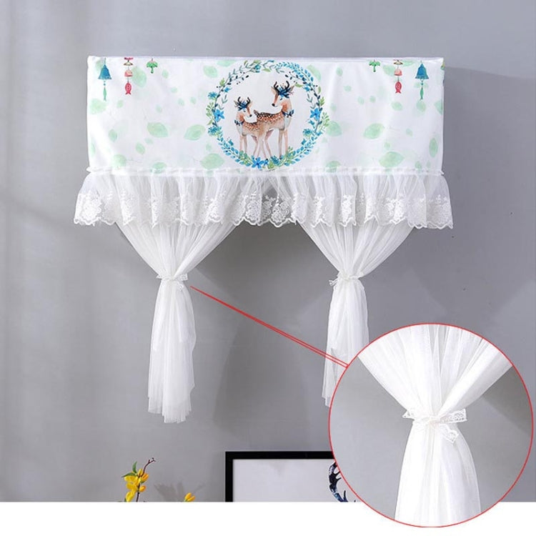 Do Not Take Dust-proof And Anti Direct Blowing Simple Wind Hanging Machine Air Conditioner Moon Cover, Size:Width 98 × Thickness 20 × Height 90cm(Flowerpot) - Dust Covers by buy2fix | Online Shopping UK | buy2fix