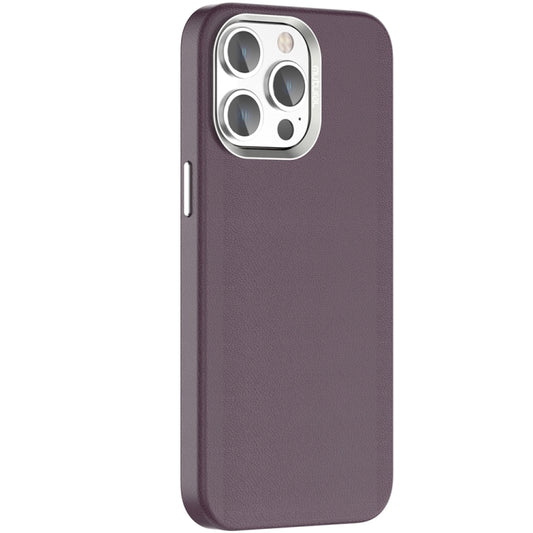 For iPhone 15 Pro Max Mutural Mingdian Series MagSafe Magnetic Phone Case(Dark Purple) - iPhone 15 Pro Max Cases by Mutural | Online Shopping UK | buy2fix