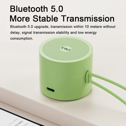 EWA A127 Outdoor IPX5 Waterproof Portable Mini TWS Wireless Bluetooth Speaker(Brown) - Waterproof Speaker by EWA | Online Shopping UK | buy2fix