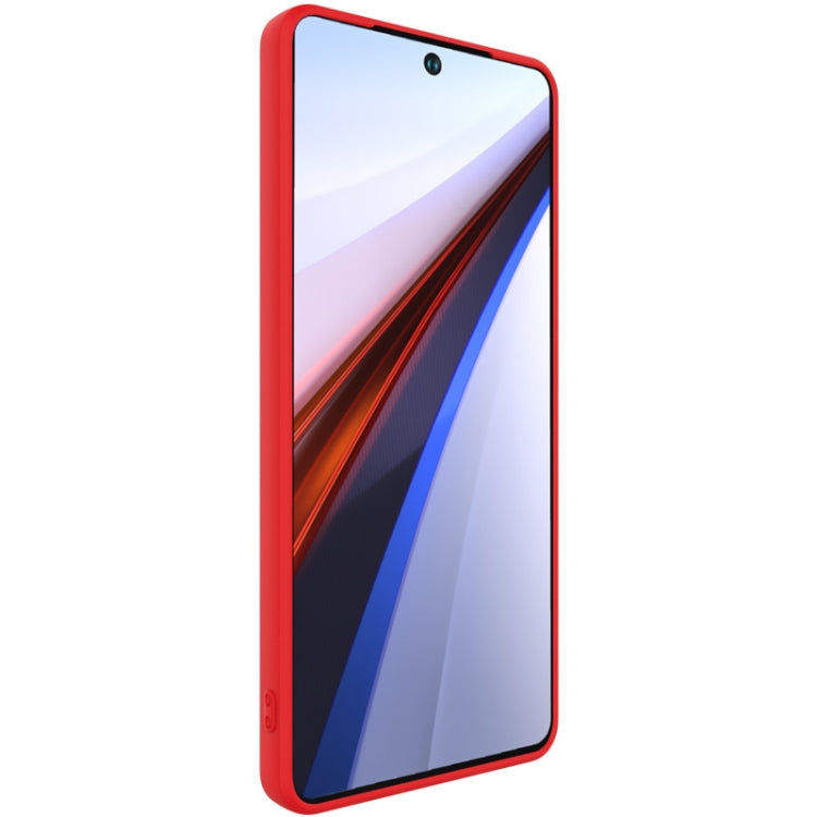 For vivo iQOO 12 5G imak UC-4 Series Straight Edge TPU Phone Case(Red) - iQOO 12 Cases by imak | Online Shopping UK | buy2fix